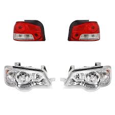 چراغ پراید132 جفت+خطر عقب 132 جفت شرکتی جنس پلی کربنات عالی با ضمانت